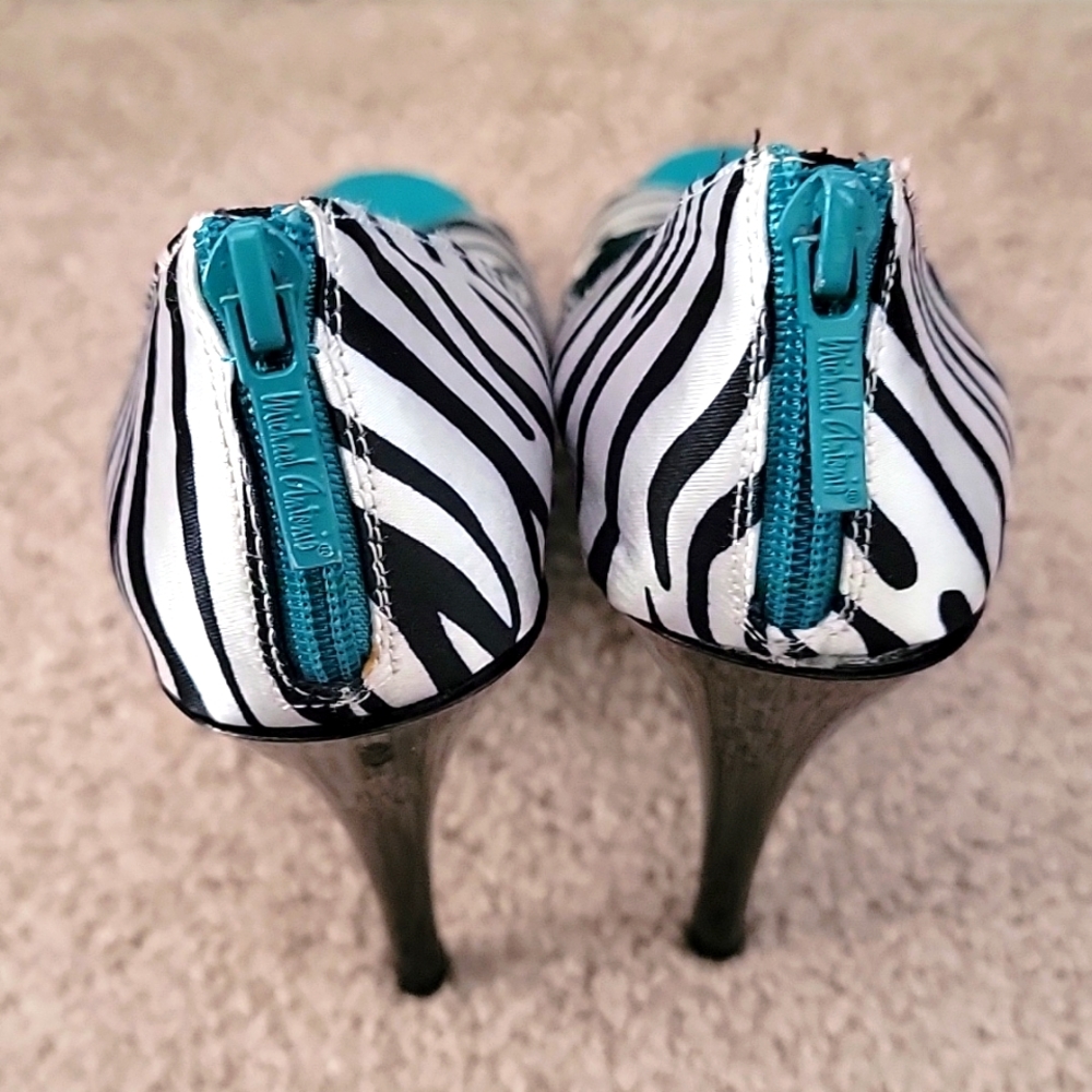 Zebra Print high heels - Picture 5 of 6